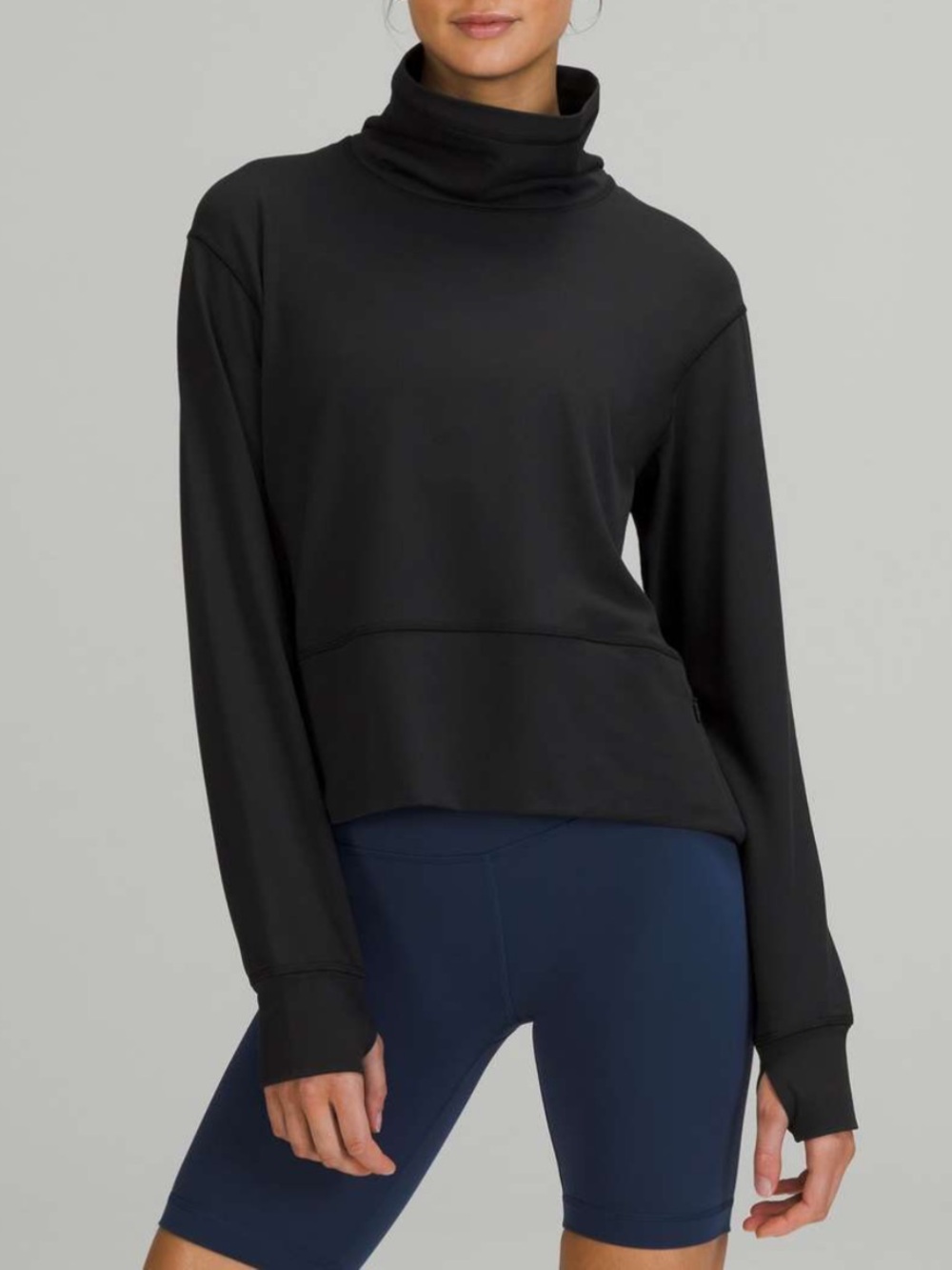 Lululemon Ready to Rulu Pullover in Black - Size 10